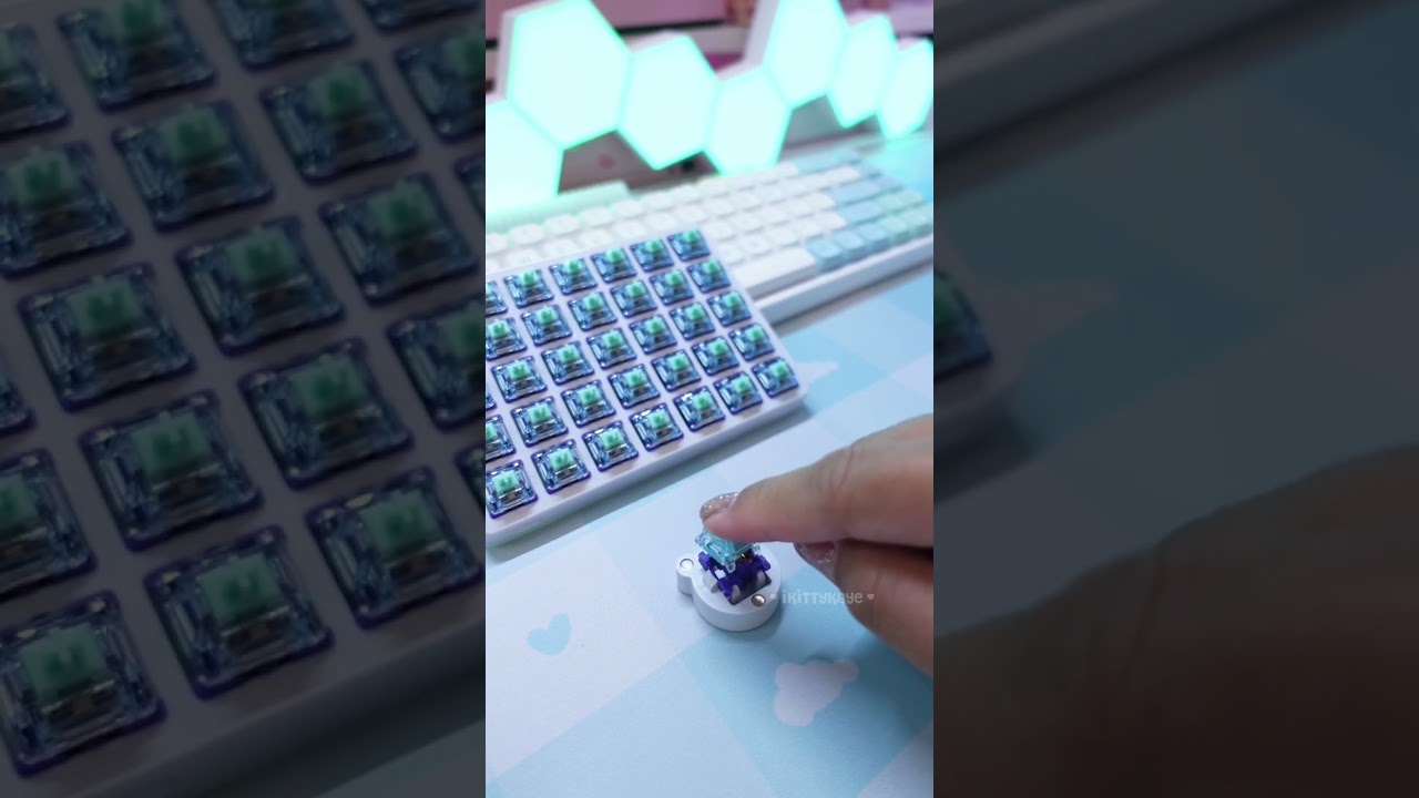 Azure Dragon Switches! Perfect Tactile For Your Keyboard