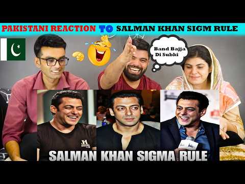 Pakistani Reacts to Salman khan sigma rule _ salman khan savage moments _ salman khan thug life