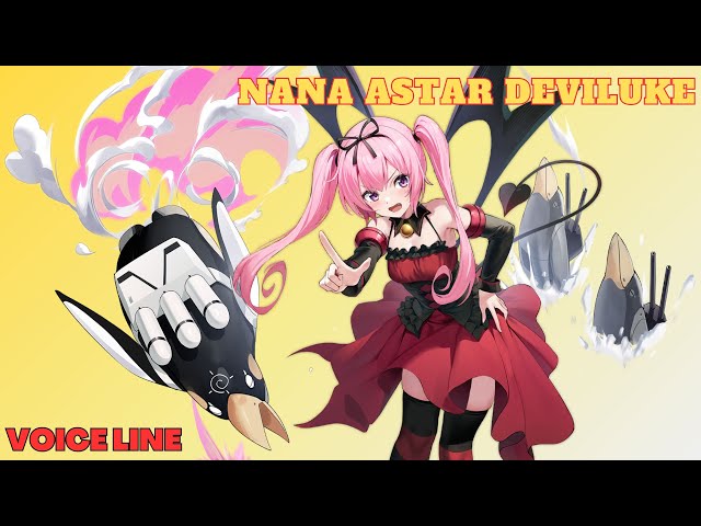 AZUR LANE x TO LOVE RU ] Nana Astar Deviluke Voice Line 