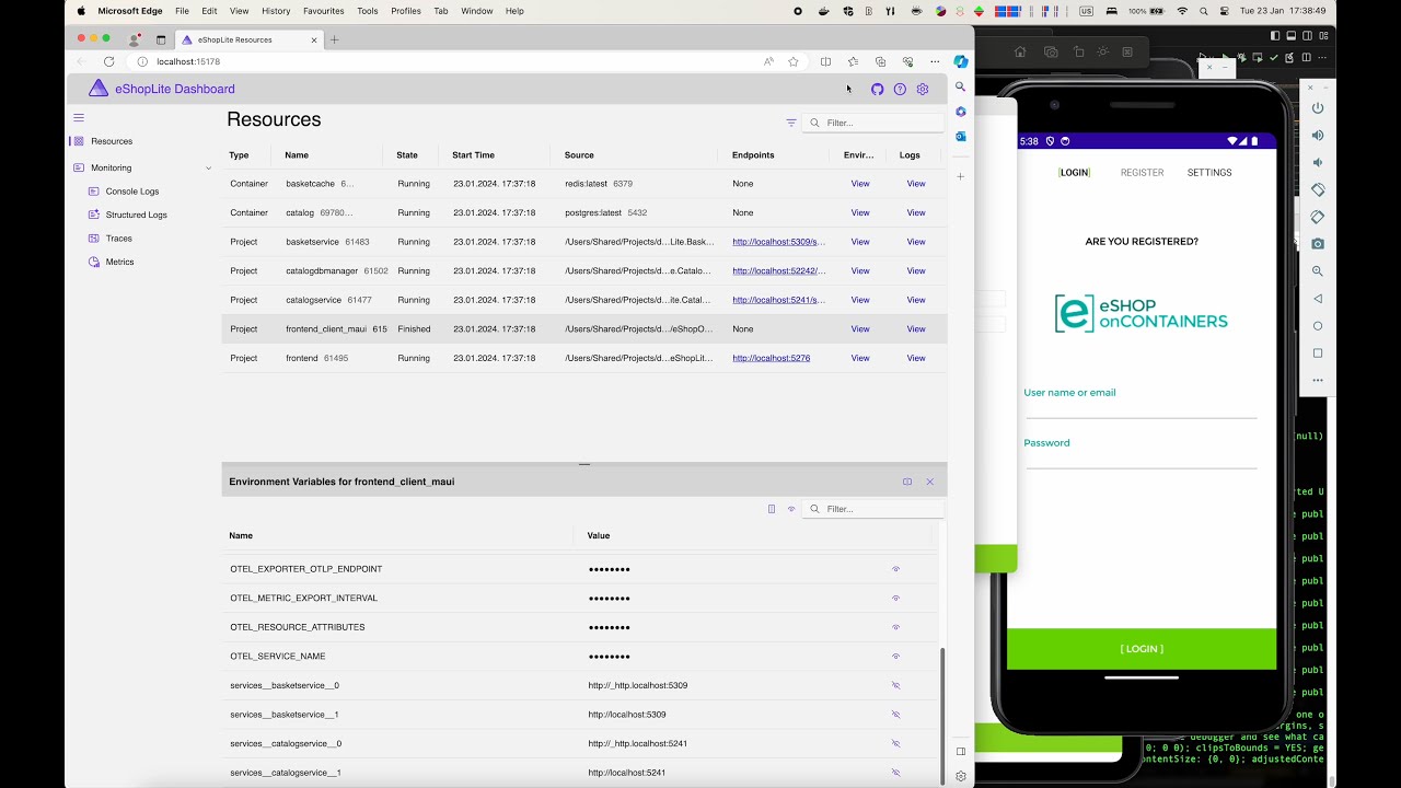 HolisticWare featuring Aspire launching MAUI eShop Apps - YouTube