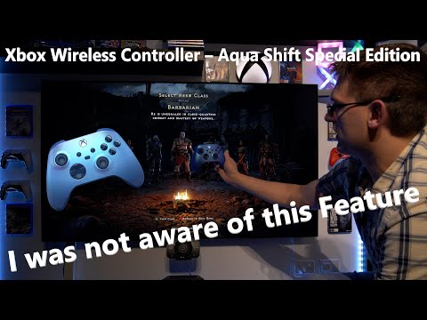 Xbox Wireless Controller – Aqua Shift Special Edition - I was not aware of this feature Xbox Wireless Controller – Aqua Shift Special Edition - I was not aware of this feature