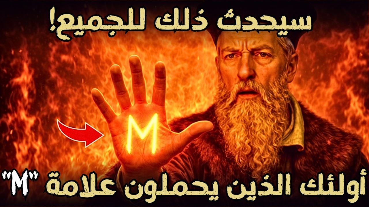هل ترى حرف M في راحة يدك؟ هذا ما لم يرغب نوستراداموس في الكشف عنه أبدًا