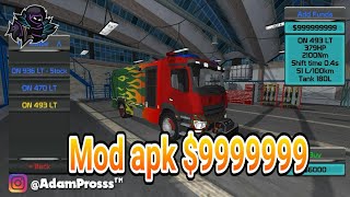 Game offline//mod apk $99999//fire engine simulator screenshot 2