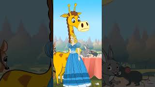 سندريلا في حفلة الغابة 🎉💙 #shorts #arabic #arabian #fairytales #قصصاطفال