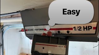 Program a Craftsman Garage Door Opener. #Older #DIPswitch #universal Profile