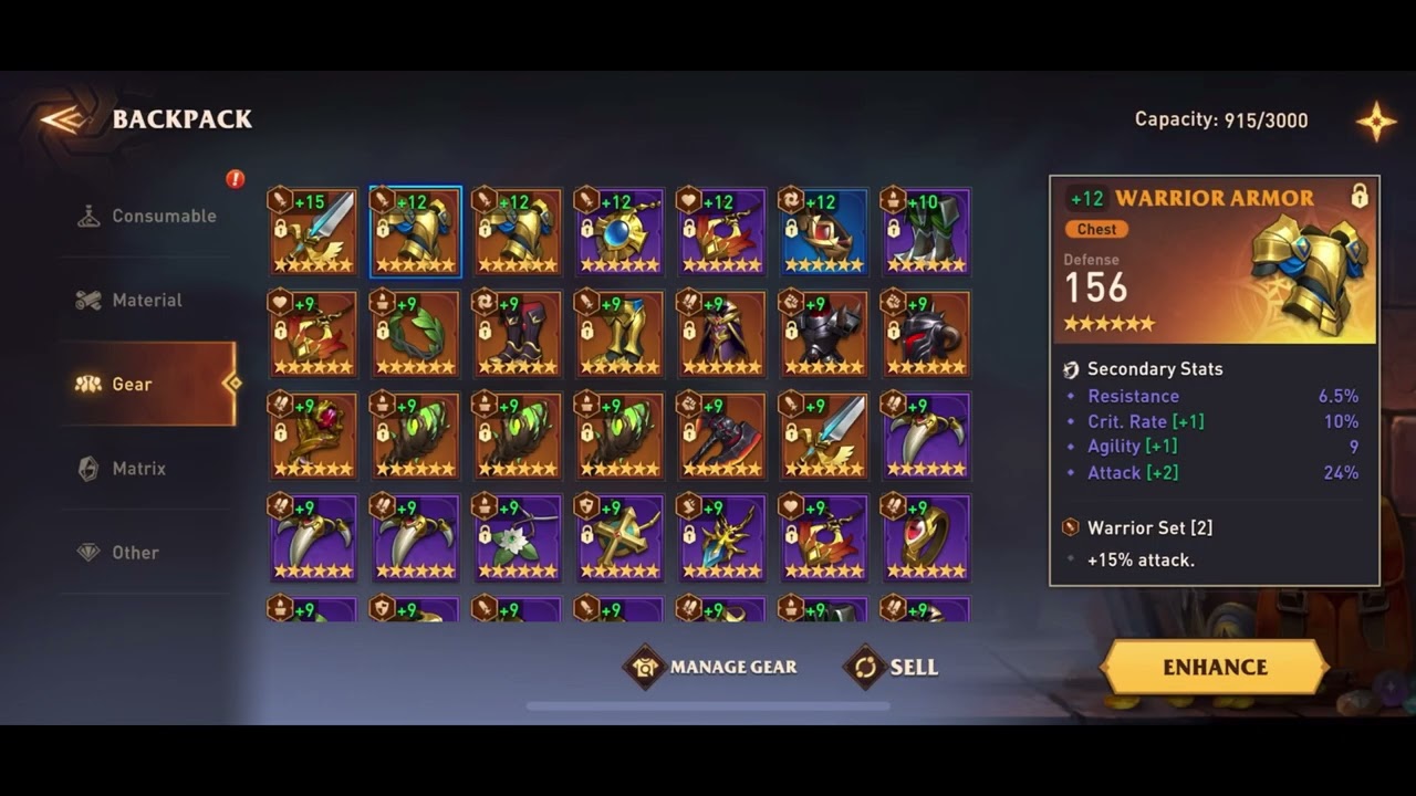 Awaken Chaos Era Gear Enhancement Event Efficiency