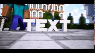 Free blender minecraft intro template. (fast render) - Blender/After Effects - By RemoteGFX