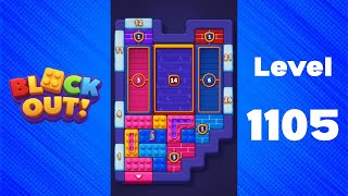 Block Out! Level 1105 Solution Walkthrough