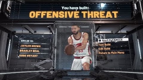 Kobe Bryant Build in NBA2K20 Demigod Scoring Machine Build Shooting Guard Build 2K20