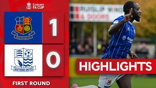 Olomolas Strike Sends Stones Through Wealdstone 1-0 Southend Emirates Fa Cup 2025-26