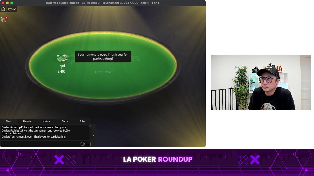 The finals of the LAPR Heads Up Championship live stream! 