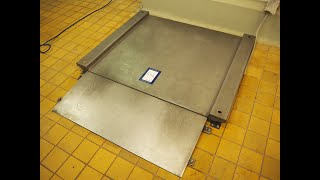 1102-436: Floor weighing scale with Dibal indicator
