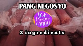ICE CANDY NA PARANG ICE CREAM 😋 SUPER SOFT & CREAMY/PATOK PANG NEGOSYO #dailyvlog