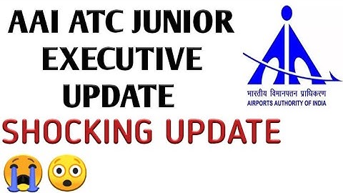 AAI ATC 2022 | JUNIOR EXECUTIVE UPDATE #govtjobs  #btechjobs