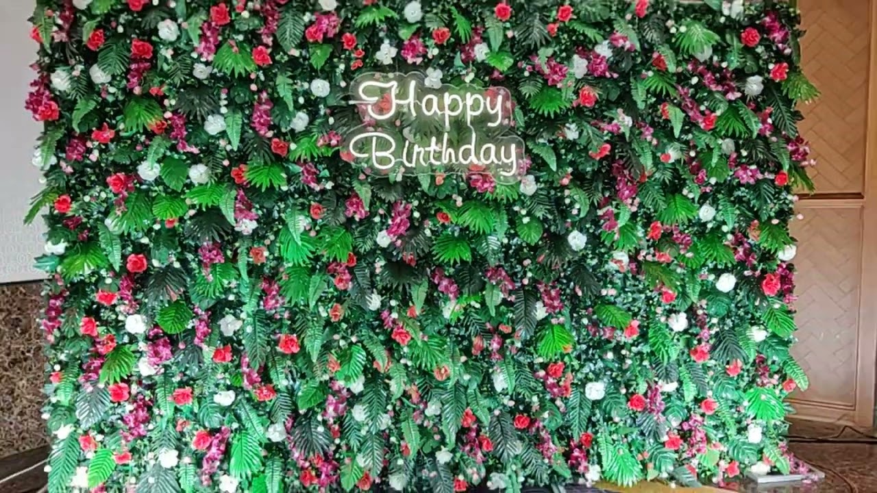 Birthday Party Backdrop Photo booth