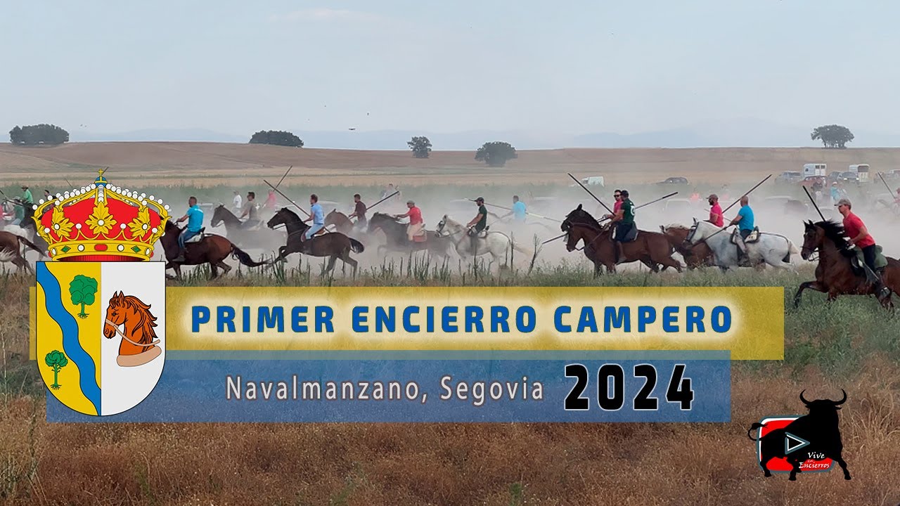 Primer ENCIERRO CAMPERO NAVALMANZANO 2024