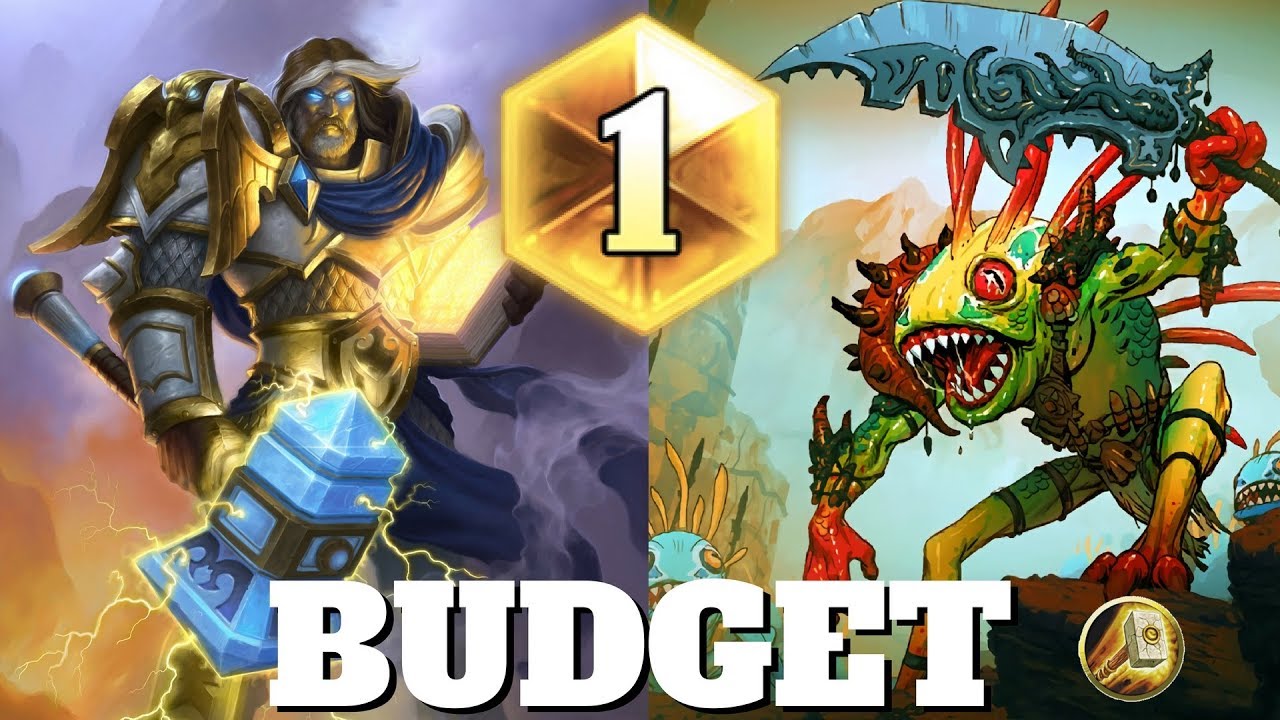 Hearthstone Budget Deck: MURLOC AGGRO PALADIN (2018)