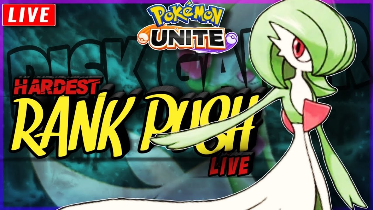 Pokemon Unite Live | Custom and Rank Push With Subs | Pokemon Unite ...