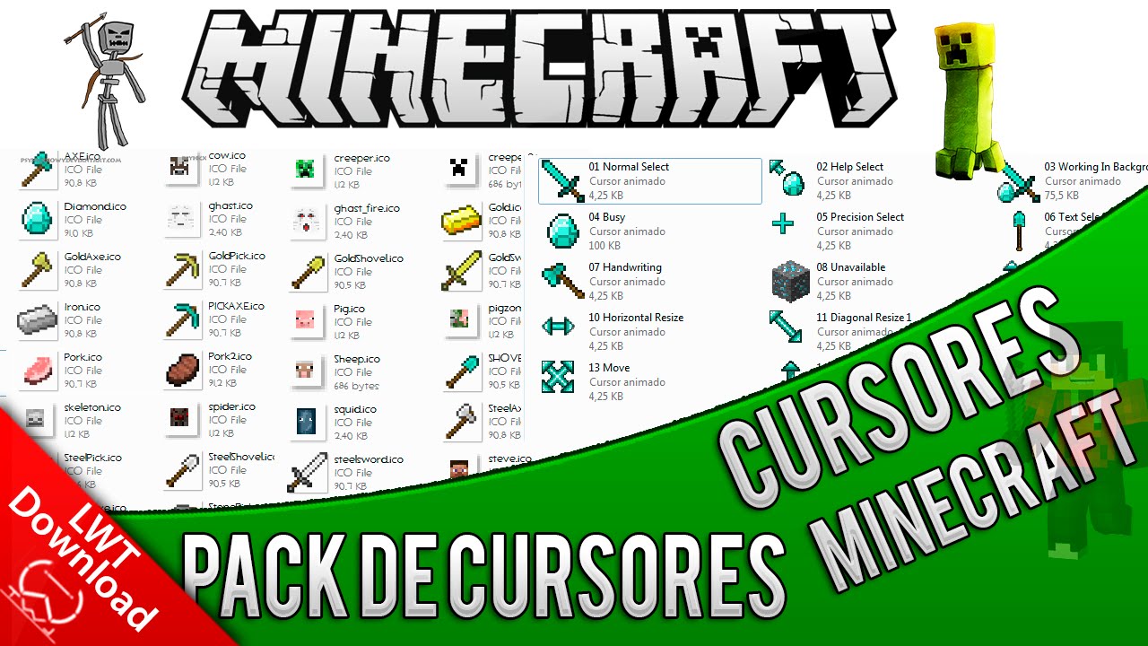 Minecraft pack! Cursors