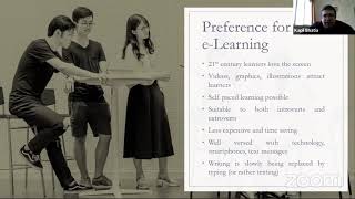 International Faculty Development Workshop on E Learning