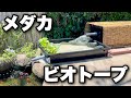 トロ舟でメダカビオトープをDIY & 自作ろ過装置の掃除の仕方|石を置くだけの簡単レイアウトのメダカ池