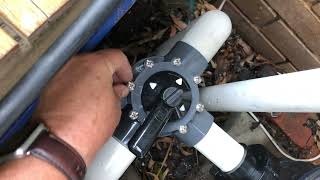 Swimming Pool Plumbing Valves Which way to turn on off How to work direction spa pool suction