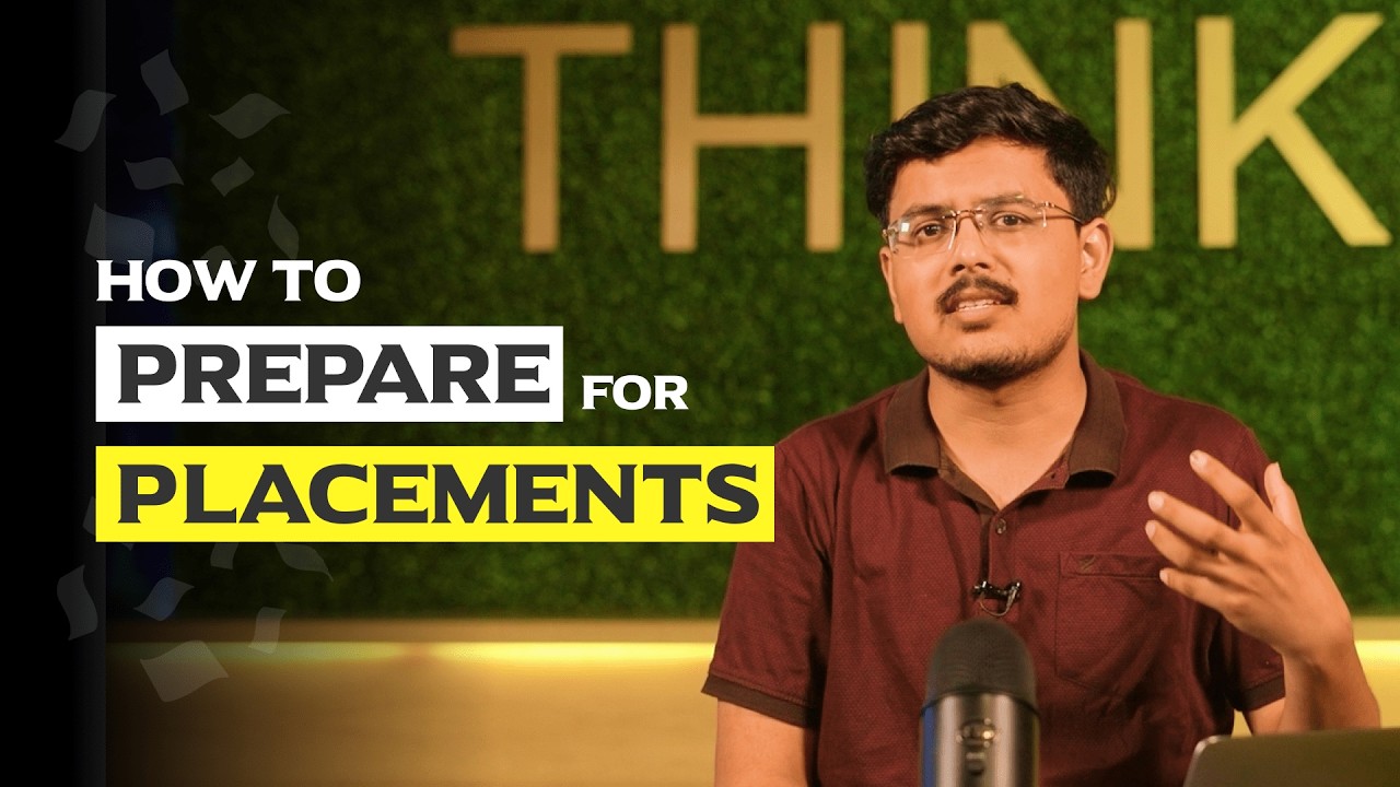 Placement Preparation 2025 | How to Prepare Campus Placements Step-by ...