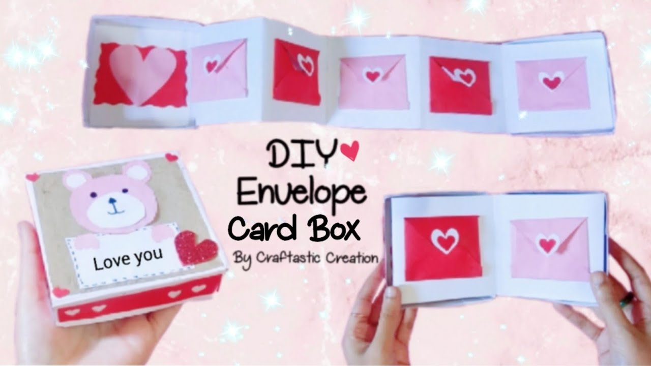 Mini Envelope Card Box How To Make Love Gift Box How To Make Mini