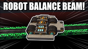 Building a Robot to Navigate a Balance Beam!