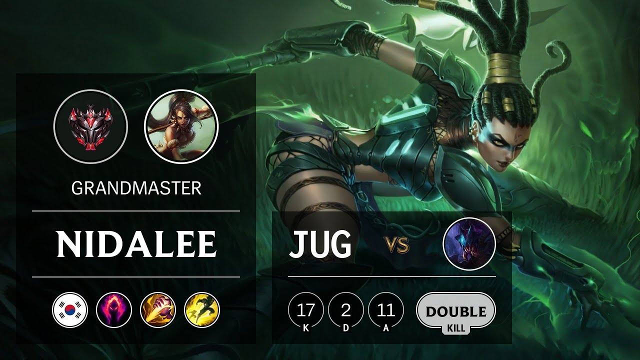 Nidalee Jungle vs Rek'Sai - KR Grandmaster Patch 9.19