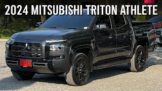 ท็อปสุด 1.2x ล้าน All New Mitsubishi Triton Athlete เทอร์โบคู่ แต่งของดำ ออปชั่นยังมีต้องเติม