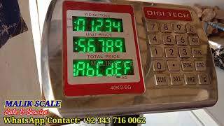 Digi Tech Digital Scale Calibration Weighing Scale Scale