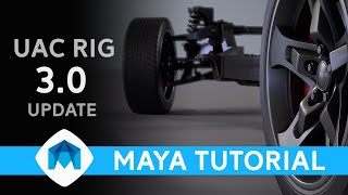 Maya Car Rig | UAC Rig Update 3.0 | Wipers, Seats and Windows