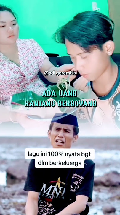 Ada uang Abang Sayang, tak uang Abang di Tendang