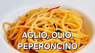 Aglio, Olio e Peperoncino | Italian Flavor in Every Bite 🍝🔥 