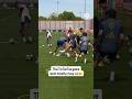 Insane 𝐓𝐢𝐜𝐓𝐚𝐜𝐓𝐨𝐞 finish in training 😂😂