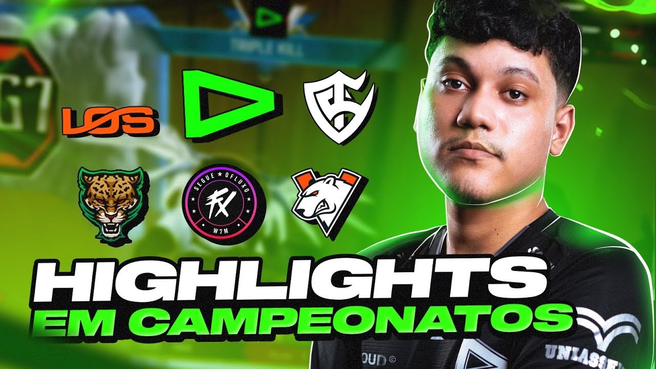 HIGHLIGHTS EM CAMPEONATOS!💚 S24 Ultra Free Fire LOUD SNICKERS