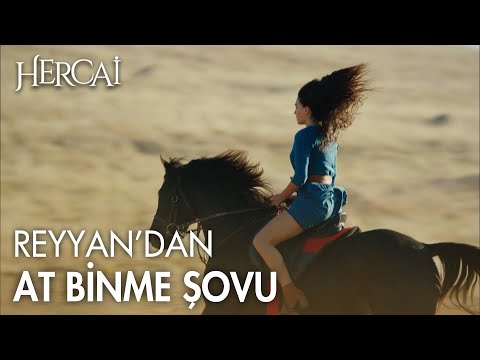 Reyyan ve Miran ata binip stres atıyor - Hercai Efsane Sahneler