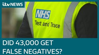 Estimated 43,000 people could have had false negative Covid PCR test results | ITV News