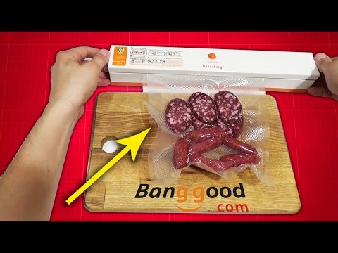 Как работает вакуумный упаковщик для продуктов видео