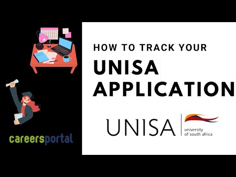 How To Track Your Unisa Application | Careers Portal