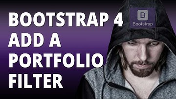 Bootstrap 4 Add a Portfolio Filter