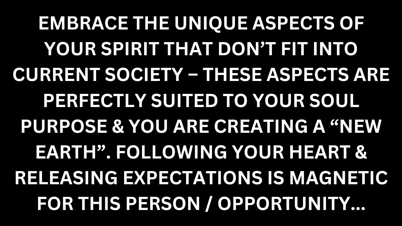 Following your heart creates a magnetic energy around you that they feel. [Collective Tarot Reading]