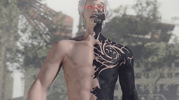 Nier Automata: Eve Boss Fight (9S Story) (1080p 60fps)