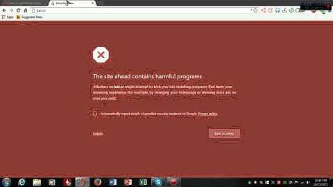 How to Bypass"The site ahead contains harmful programs"[Kickass Torrents]
