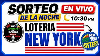 Sorteo Lotería de NEW YORK en la NOCHE en VIVO de HOY Domingo 24 de Mayo del 2026