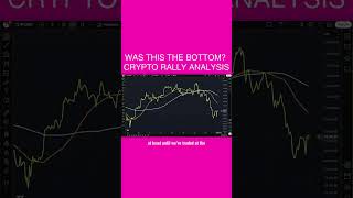 Was This The Bottom? 🤩 Crypto Rally Analysis