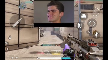 getting ready for valorant mobile (hyper front)|nemesis gameplay 4 vs 5