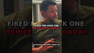 Small town mayor fired his chief of staff week one. Rehired her Monday.