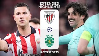 Athletic Club vs. Sporting CP: Extended Highlights | UCL League Phase MD 8 | CBS Sports Golazo